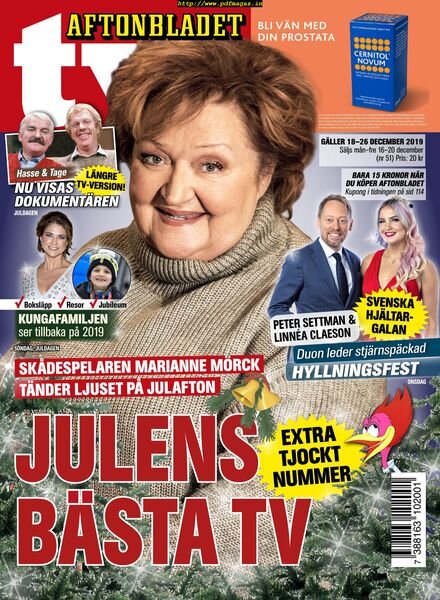 Aftonbladet TV – 16 december 2019 Cover