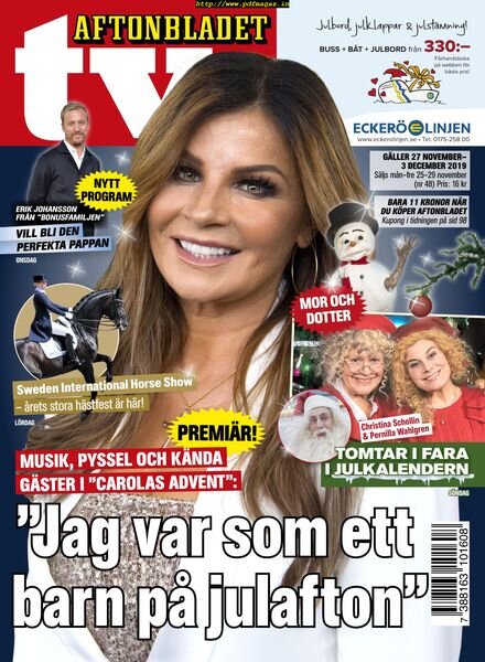 Aftonbladet TV – 25 november 2019 Cover