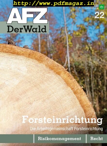 AFZ-DerWald – 08 November 2019 Cover