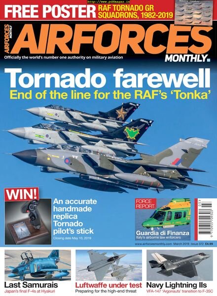 Airforce Monthly – March 2019 Cover