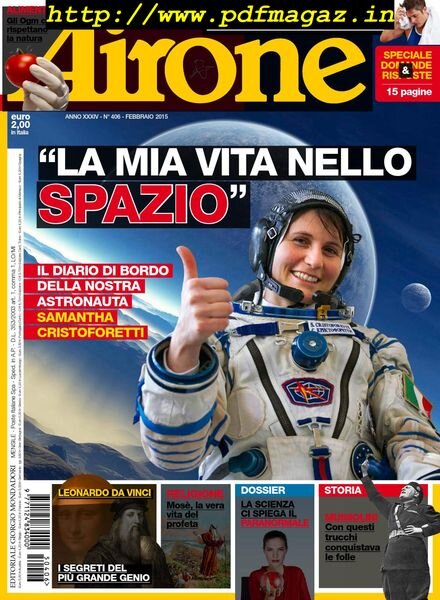 Airone – Febbraio 2015 Cover