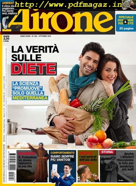Airone – Ottobre 2014 Cover