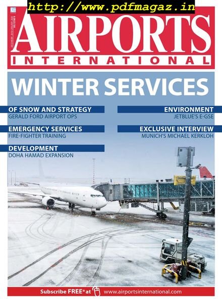 Airports International – December 2019 – January 2020 Cover
