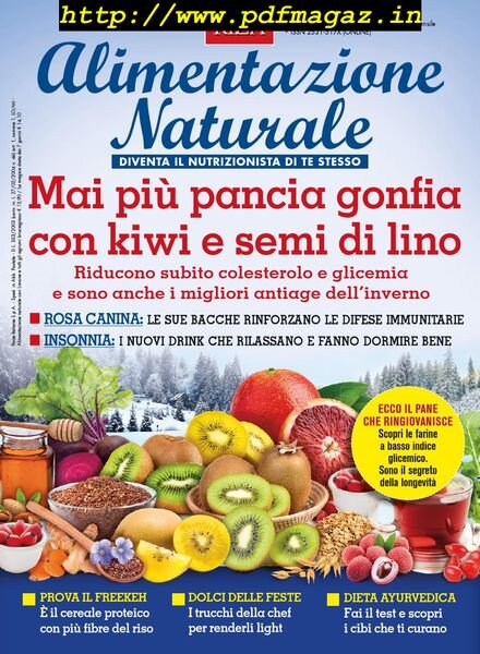 Alimentazione Naturale – Dicembre 2019 Cover