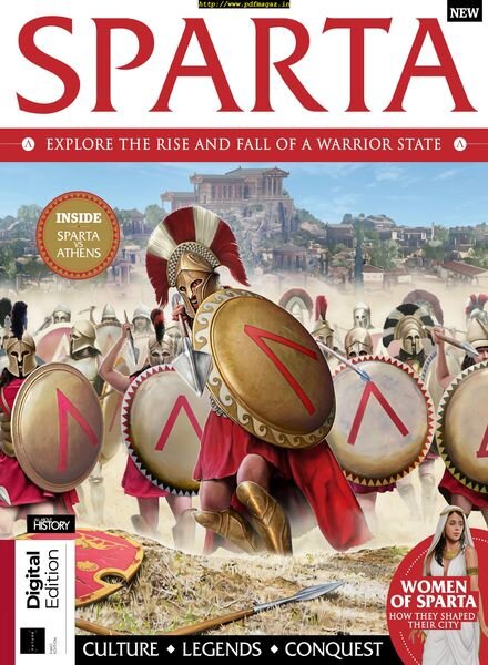 All About History Book of Sparta – December 2019 Cover
