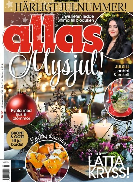 Allas – 12 december 2019 Cover