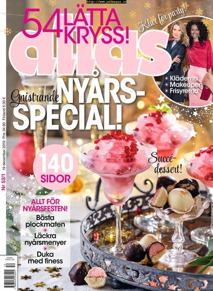 Allas – 19 december 2019 Cover