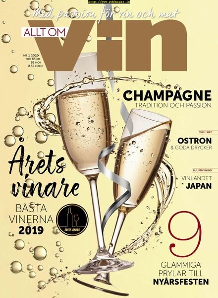 Allt om vin – 09 december 2019 Cover