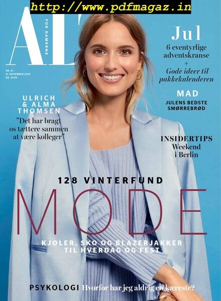ALT for damerne – 21 november 2019 Cover