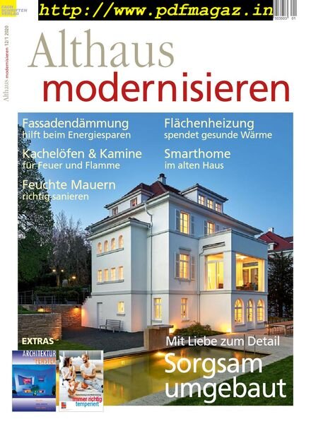 Althaus Modernisieren – November 2019 Cover