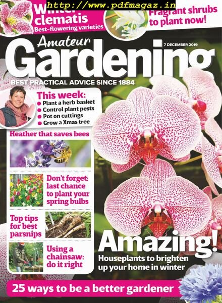 Amateur Gardening – 07 December 2019 Cover