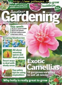Amateur Gardening – 14 December 2019