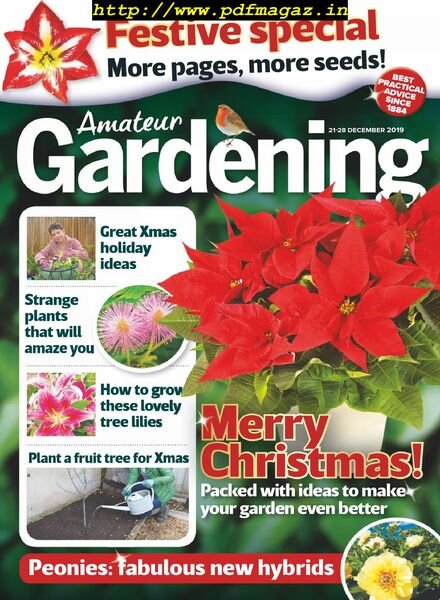 Amateur Gardening – 21 December 2019 Cover