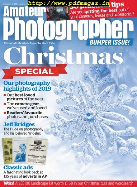 Amateur Photographer – 21 December 2019 Cover