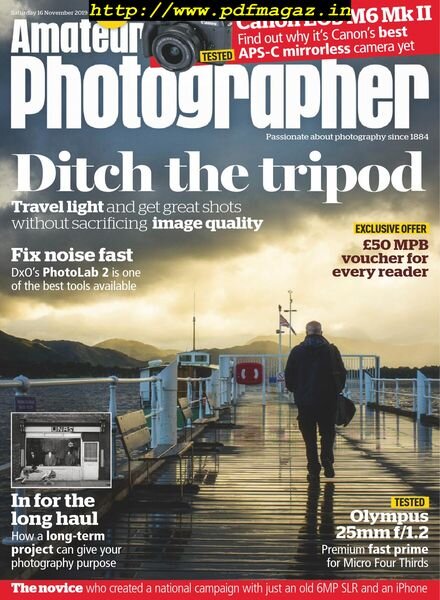 Amateur Photographer – 22 November 2019 Cover