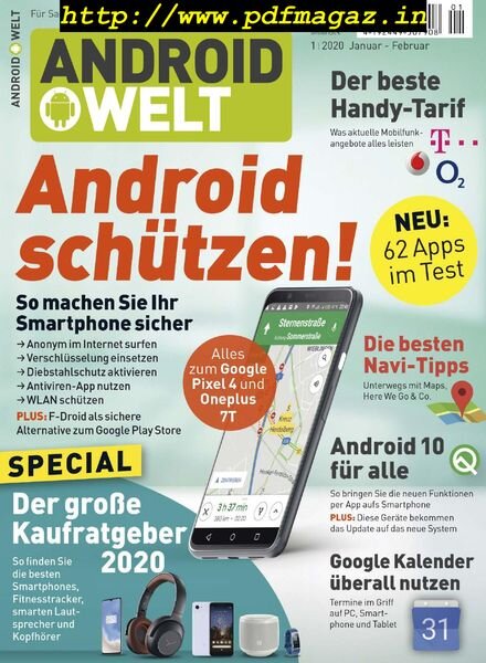 Android Welt – Dezember 2019 Cover
