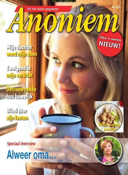 Anoniem – december 2019 Cover