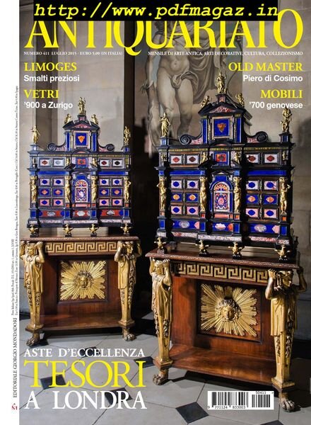 Antiquariato – Luglio 2015 Cover