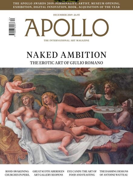 Apollo Magazine – December 2019 Cover