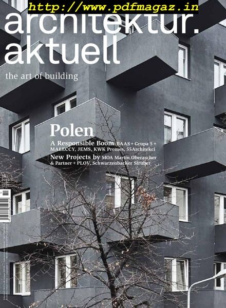 Architektur Aktuell – Oktober 2019 Cover