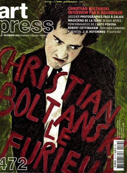 Art Press – Decembre 2019 Cover