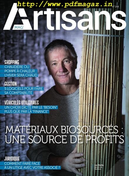 Artisans Mag – decembre 2019 Cover