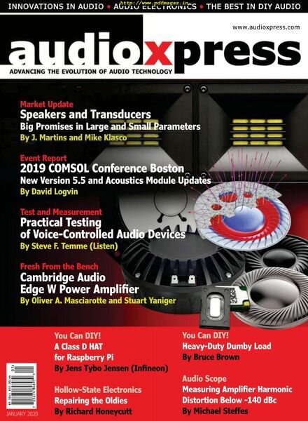 audioXpress – January 2020 Cover