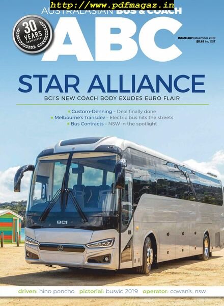 Australasian Bus & Coach – November 2019 Cover
