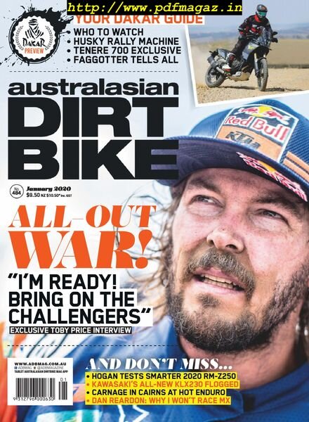 Australasian Dirt Bike – January 2020 Cover