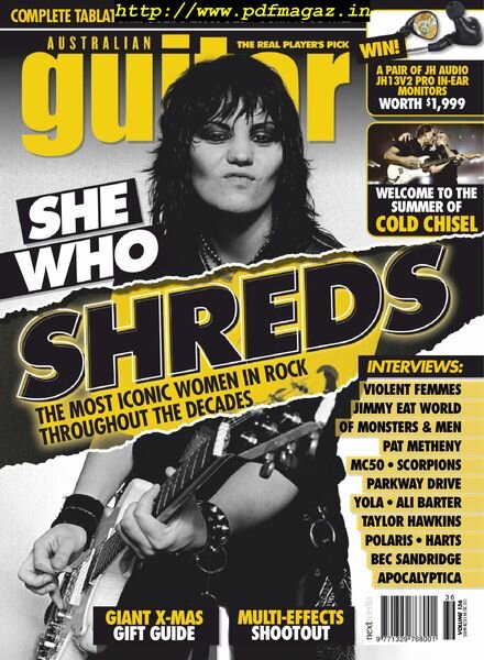 Australian Guitar – November 2019 Cover