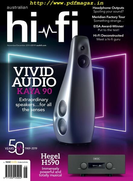 Australian HiFi – November 2019 Cover