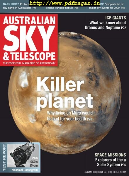 Australian Sky & Telescope – January 2020 Cover