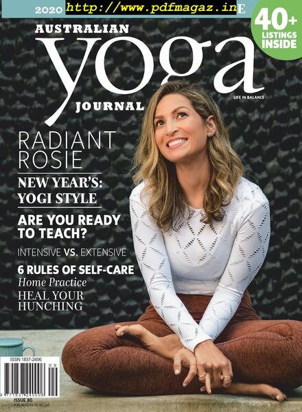 Australian Yoga Journal – January 2020 Cover