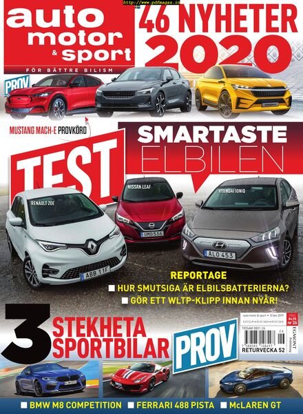 Auto Motor & Sport – 06 december 2019 Cover