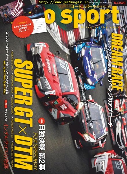 auto sport – 2019-11-29 Cover