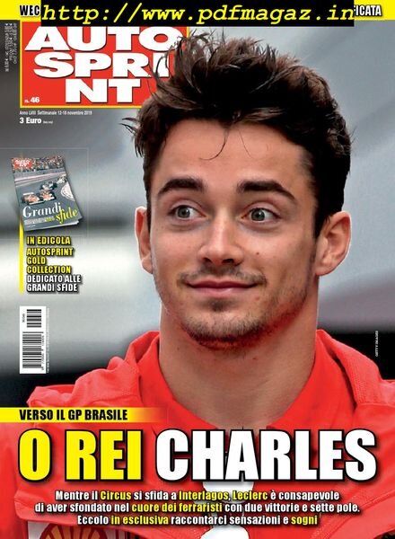 Auto Sprint – 12 Novembre 2019 Cover