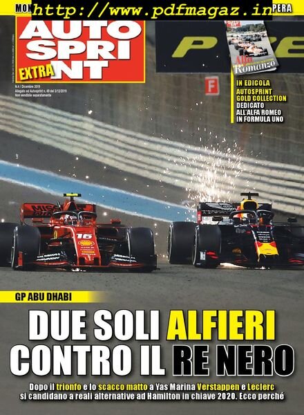 Auto Sprint Extra – Dicembre 2019 Cover