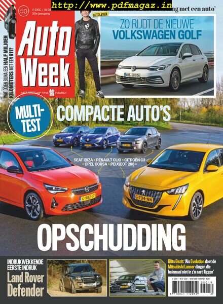 AutoWeek Netherlands – 11 december 2019 Cover