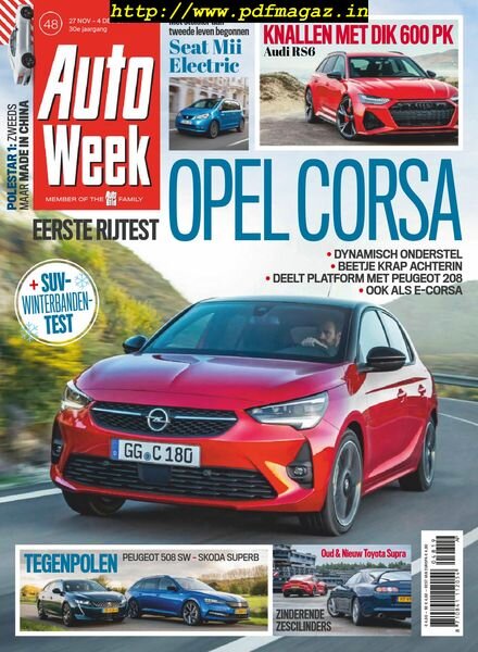 AutoWeek Netherlands – 27 november 2019 Cover