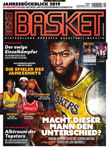 Basket Germany – Februar 2020 Cover