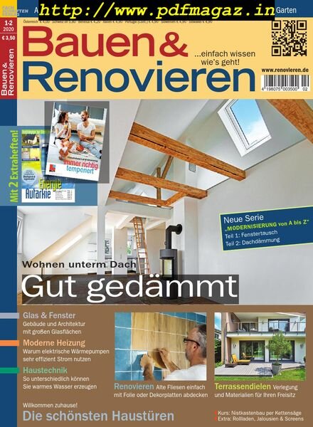 Bauen & Renovieren – Dezember 2019 Cover