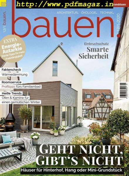 Bauen! – November 2019 Cover