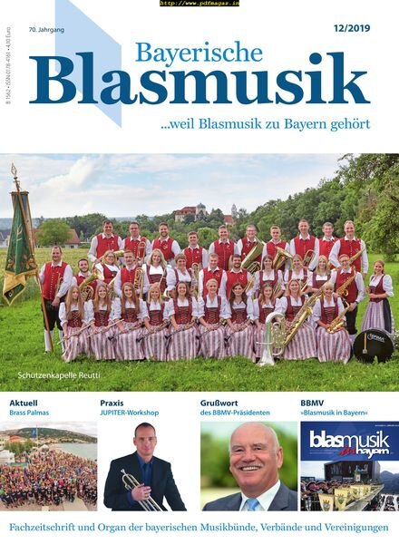 Bayerische Blasmusik – Dezember 2019 Cover