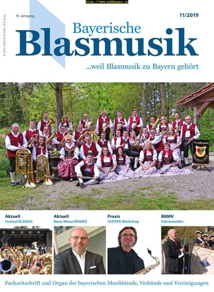 Bayerische Blasmusik – November 2019 Cover