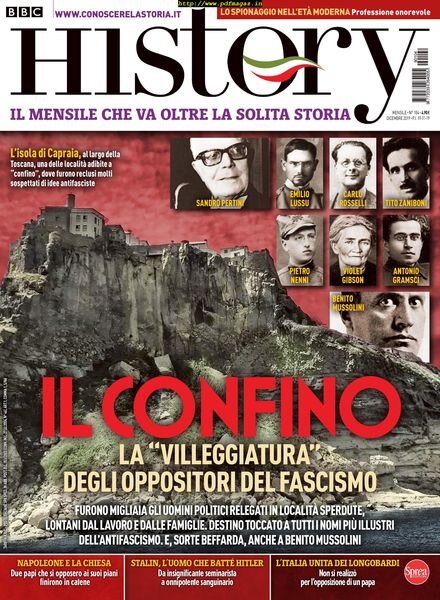 BBC History Italia – dicembre 2019 Cover