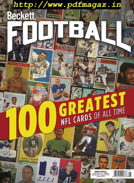 Beckett Football – January 2020 Cover
