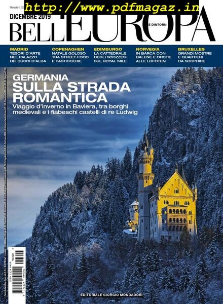 Bell’Europa – Dicembre 2019 Cover