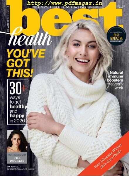 Best Health – December-January 2019 Cover