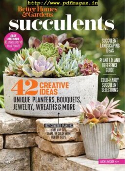 Better Homes & Gardens – Succulents 2019