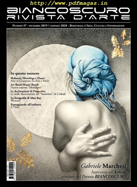 Biancoscuro Rivista d’Arte – Dicembre 2019-Gennaio 2020 Cover